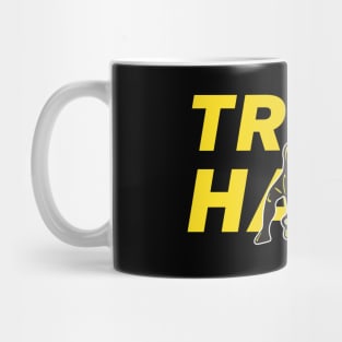 TRAIN HARD Siluet Mug